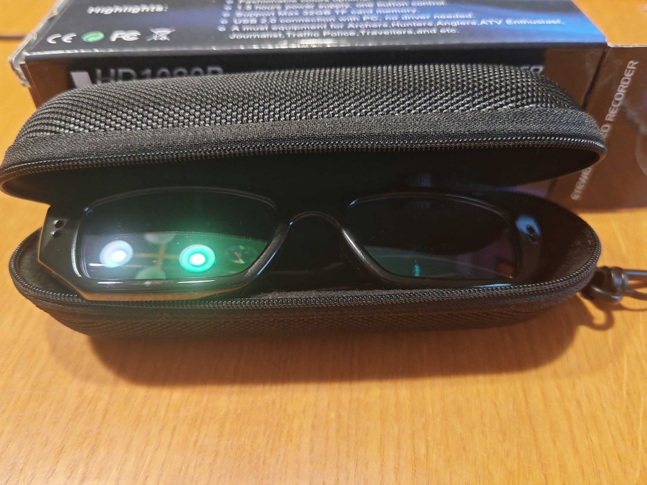 Okulary szpiegowskie z kamerą FULL HD 2mpx