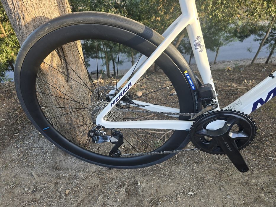 Merida com di2 e rodas carbono