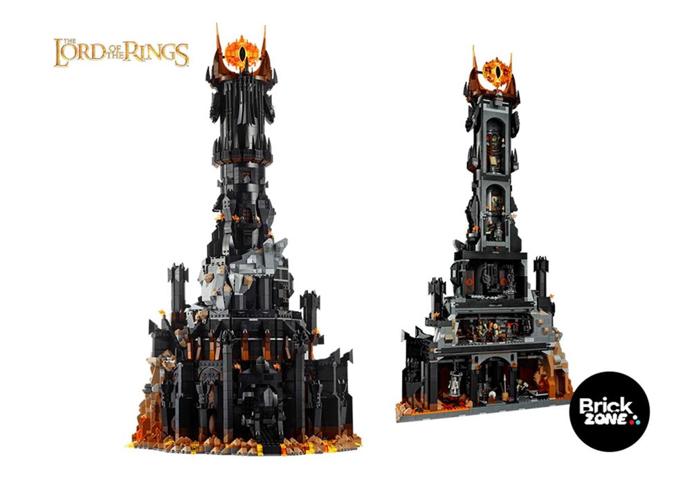 ‼️5471 деталей‼️Конструктор Lego The Lord of the Rings: Barad-dur / Володар Перснів Барад-Дур (10333)