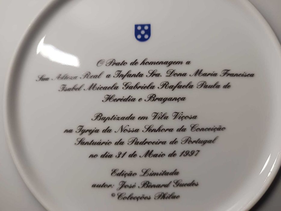 Prato Infanta D. Maria Francisca – Colecções Philae
