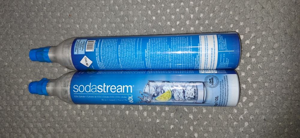 3 Butle pełne Soda Stream