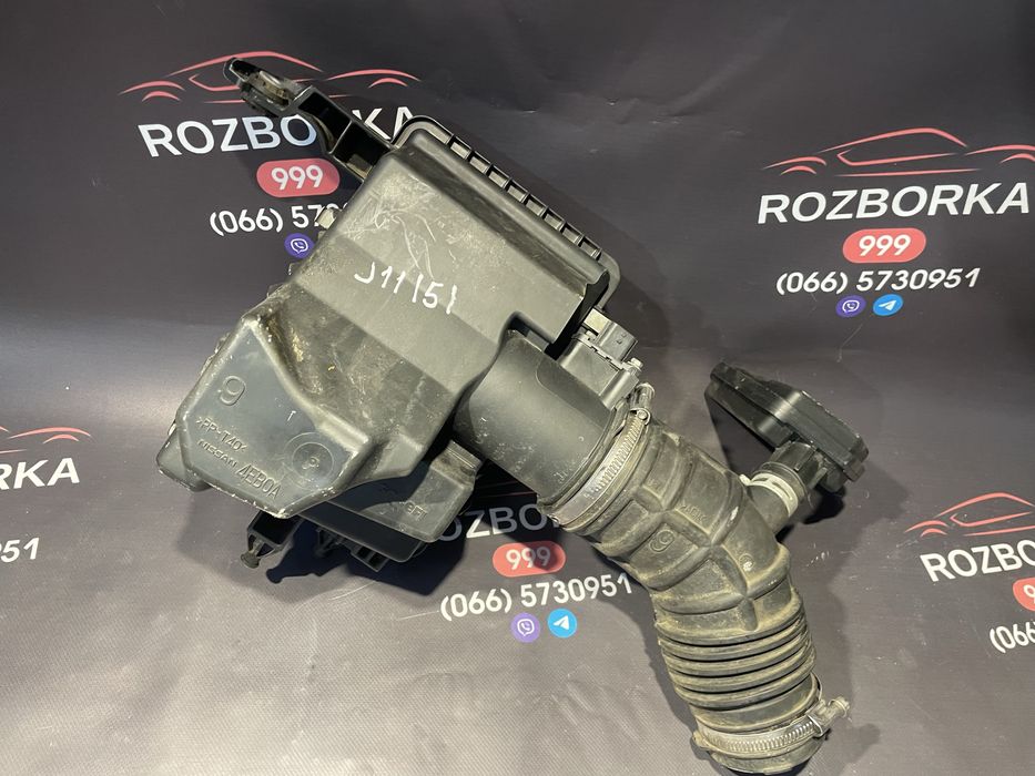 Корпус патрубок фільтра Nissan Qashqai j11 1.6dci воздушний фільтр