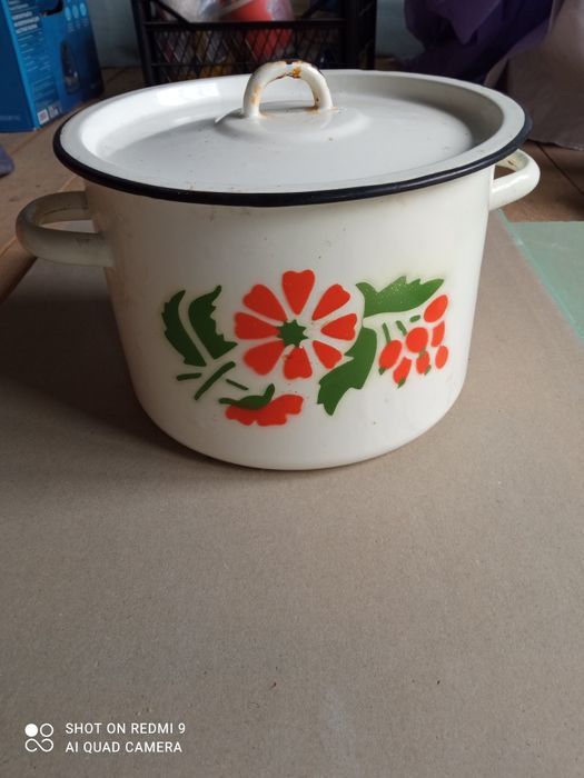 Антикваріат! Велика Кастрюля. На 5 л. Рюмки. Чарки. Стопки.