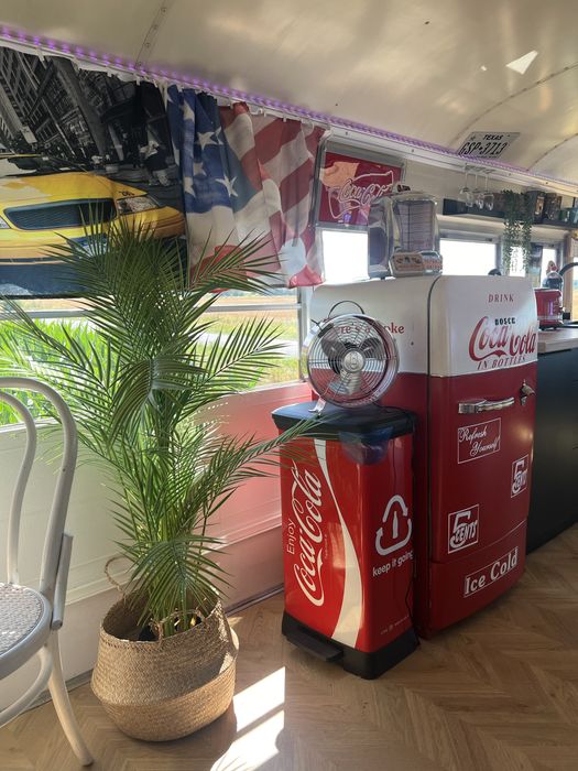 SKORZĘCIN noclegi w amerykanskim kamperze wolne pokoje SCOOL BUS