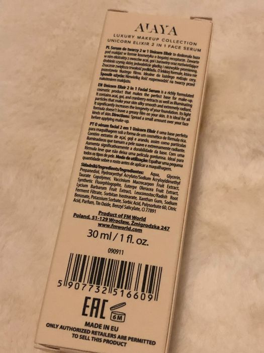 Sérum 2 em 1 *NOVO*