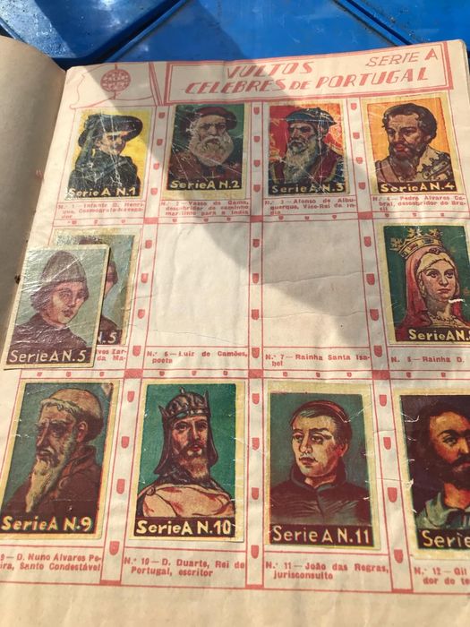 Anos 30 muito rara caderneta incompleta dos caramelos a holandesa