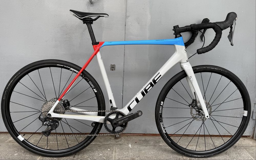 Карбоновий гравіний велосипед Cube Cross Race SL, розмір 58, GRX 810