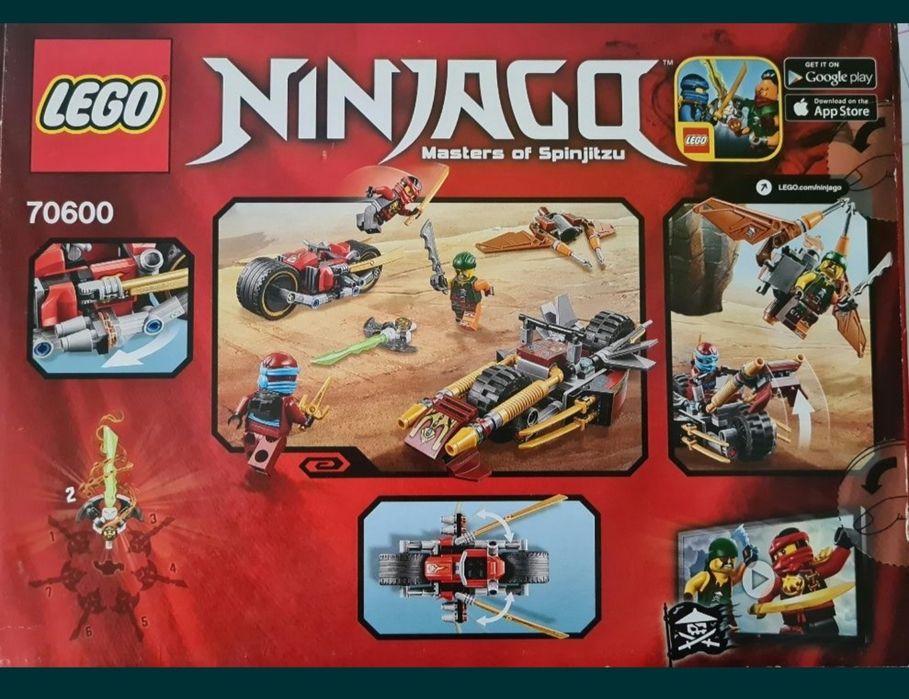 Perseguição de Mota Ninja 70600