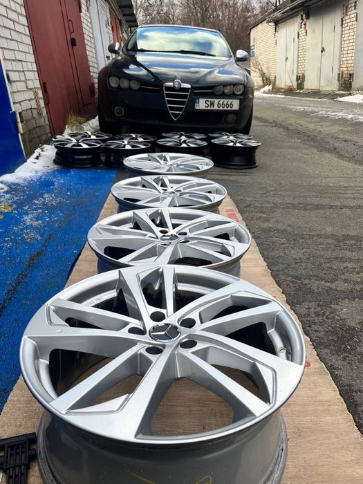 Круті диски 5/112 r19 різноширокі et40-45 8-8,5j dia66,6 Mercedes київ