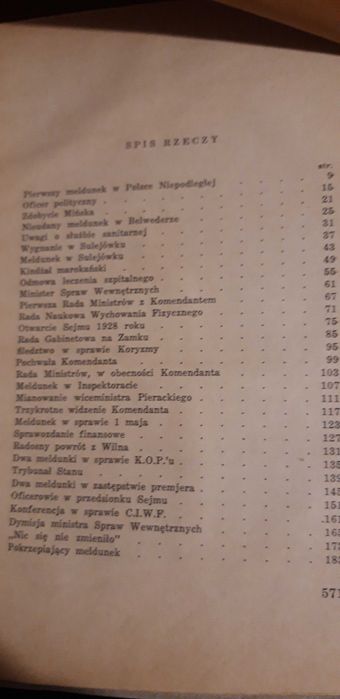 Strzępy Meldunków -Sławoj Składkowski- W-wa 1936 pierwodruk
