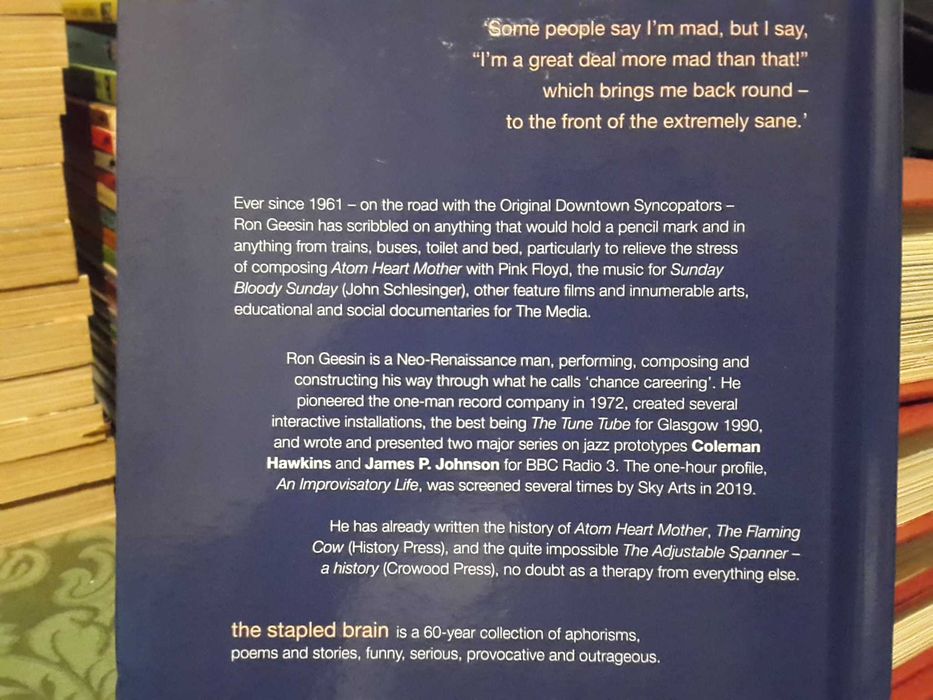 Ron Geesin - The Stapled Brain (autografado)