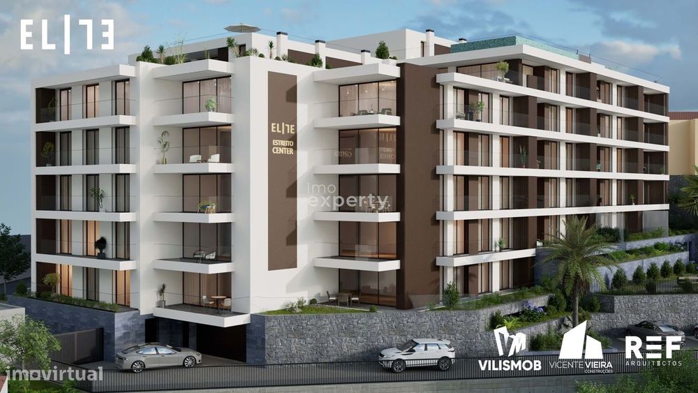 Apartamento T1 no Elite Estreito Center | Madeira