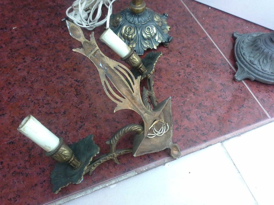 Candeeiros latão antigos64862979079681124