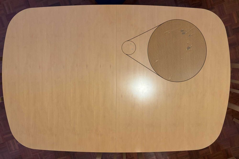 Mobília de Sala de Jantar  - acabamento em Faia