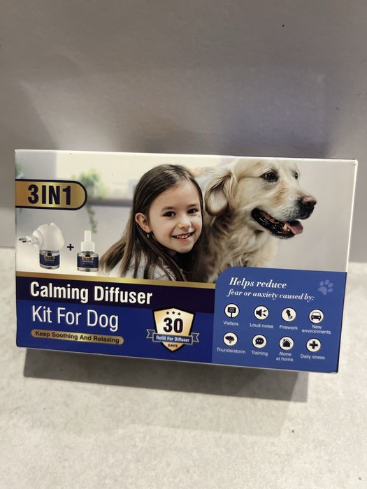 Заспокійливий дифузор для собак Calming Diffuser Kit 3в1, 30 днів
