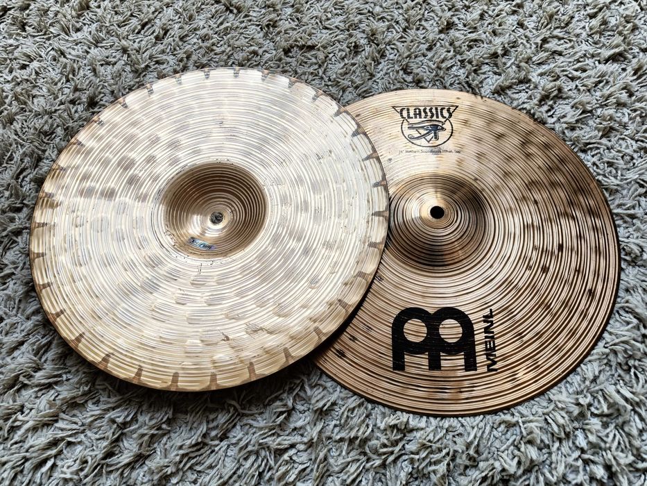 Talerze perkusyjne MEINL CLASSICS MEDIUM SOUNDWAVE Hi Hat 14''