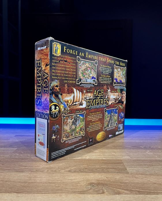 Age of Empires Collector’s Edition (PC PL 2001) BIG BOX komplet