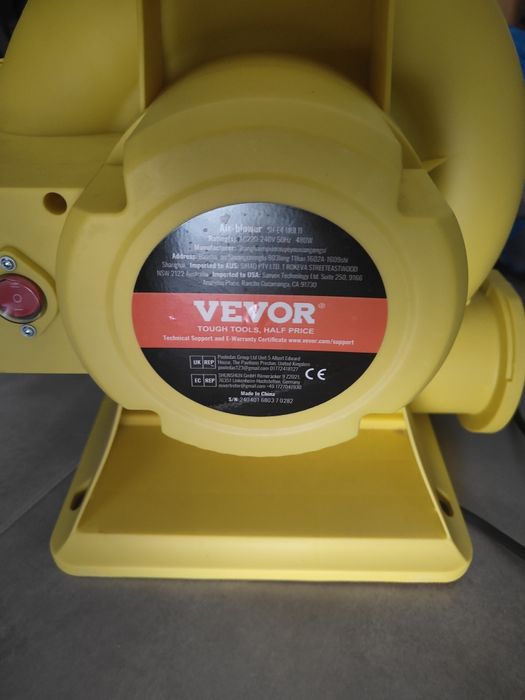 Vendo soprador de ar