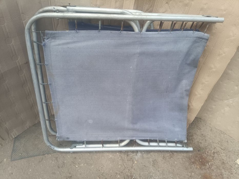 Раскладушка алюминиевая  складная