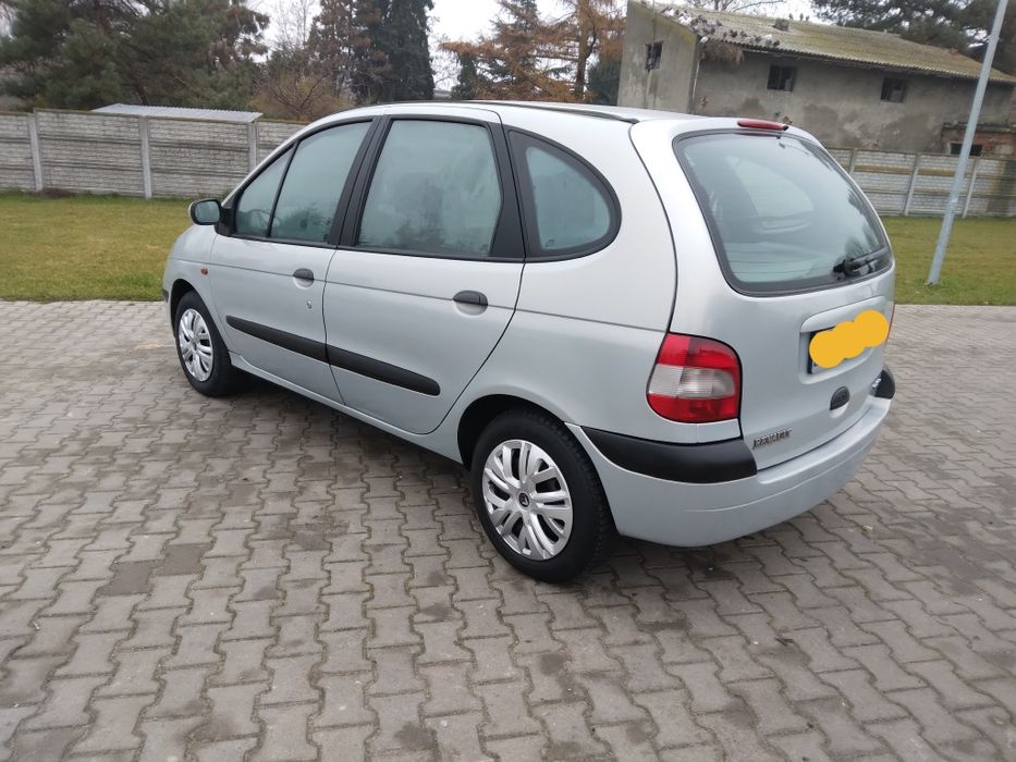 Renault Scenic.Wspomaganie,klima,1.6.GAZ.Zadbany.