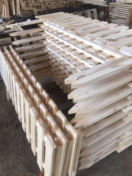 Паркан деревяний садовий 220грн секція