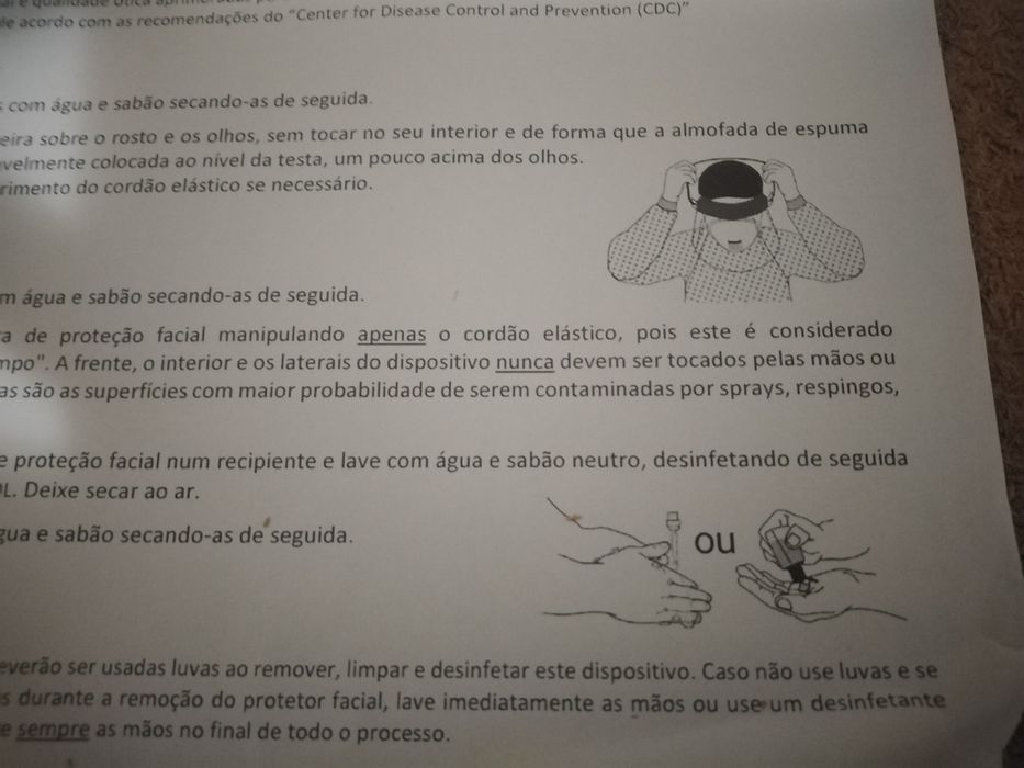 Viseira de protecção facial