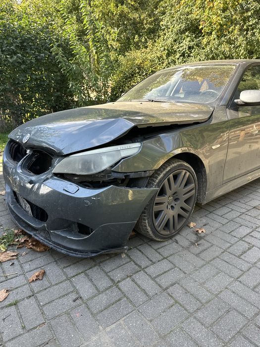 Bmw e60 po kolizji
