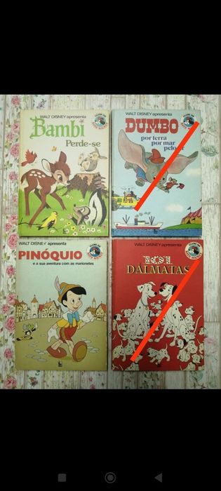 Livros Clube do Rato Mickey, vintage