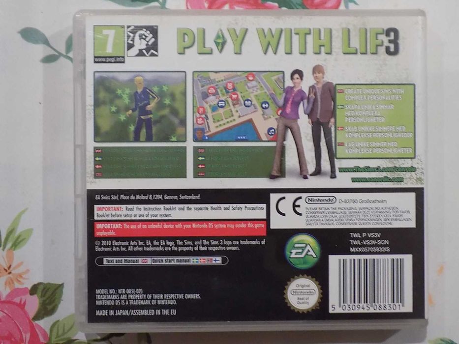 The Sims 3 na Nintendo DS, DSi, 3DS, 3DS XL, super Simsy na DSie !! :)