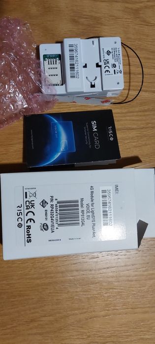 Moduł komunikacji Risco Lightsys RP512G4. LTE/4G Aplikacja