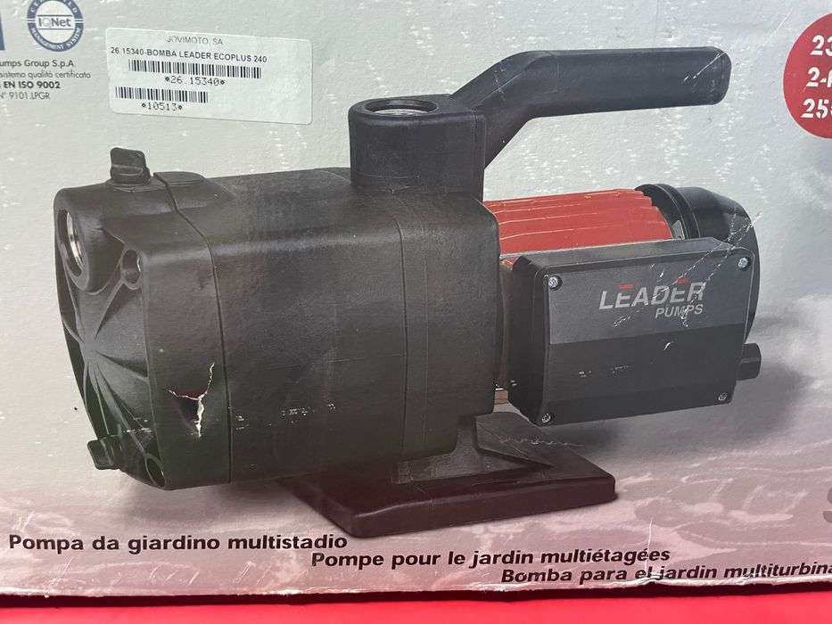 Bomba para agua marca leader