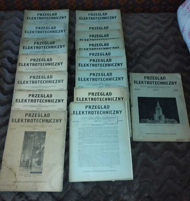 Czasopismo, gazety, Przegląd elektrotechniczny, rok 1952
