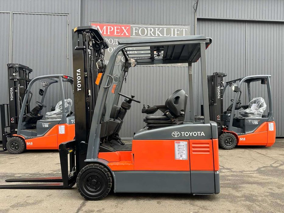 Електричний навантажувач TOYOTA 7FBE18, підйом-4.7м, электропогрузчик