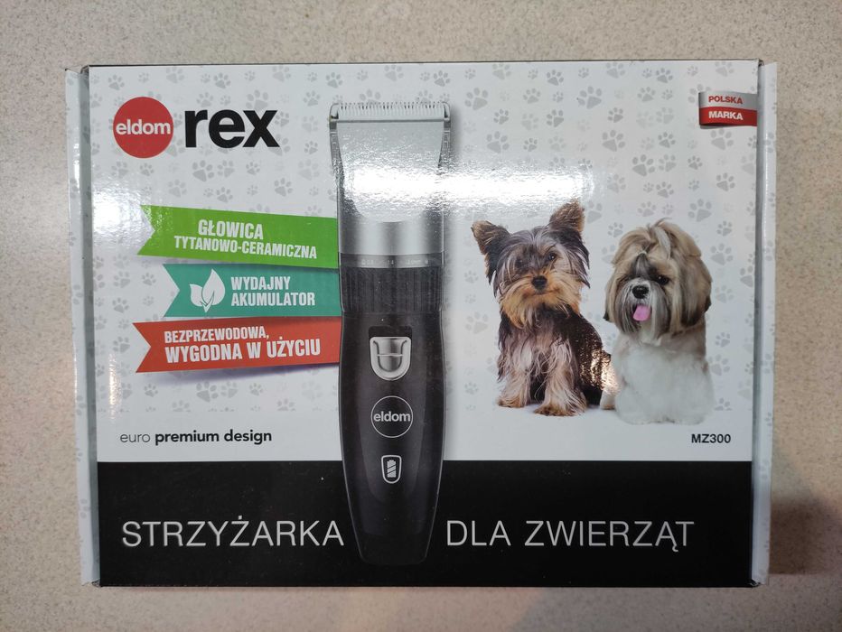 Strzyżarka dla zwierząt Eldom Rex używana