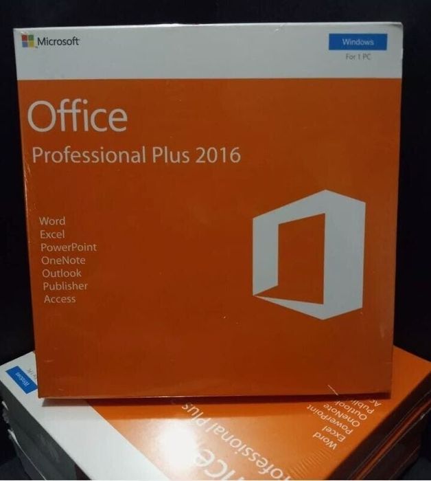 Microsoft Office 2016 Professional Plus. Ліцензійний ключ,Лицензионный