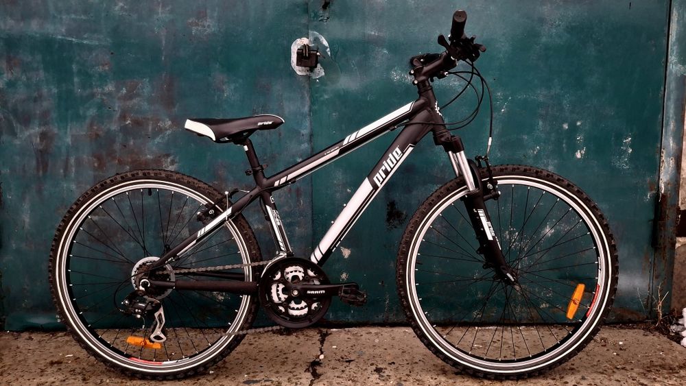 Велосипед алюминиевый Pride 26 (состояние нового)