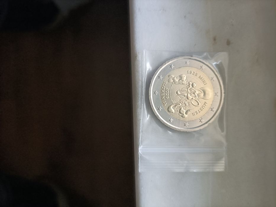 Moeda comemorativa euro Eslovénia 2025