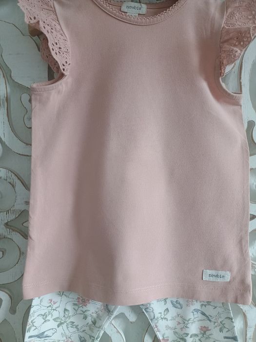 NEWBIE zestaw bluzeczka i legginsy rozmiar 98-104