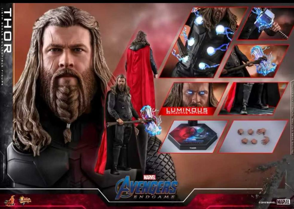 Фигурка Hot Toys Thor 1/6 Avengers Endgame HT MMS557