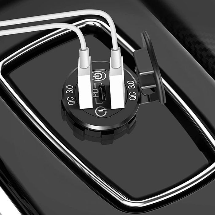 Ładowarka samochodowa LED gniazdo Alogy Mini Car Charge do motocykla