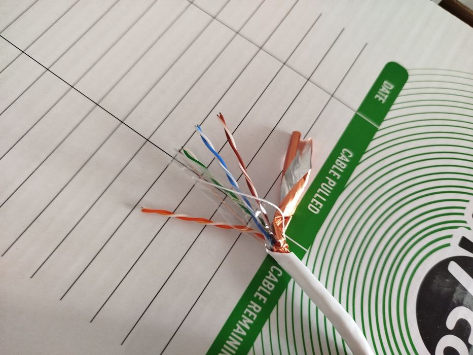 Витая пара, МЕДЬ, ftp 8 жил, 0,50, Atcom