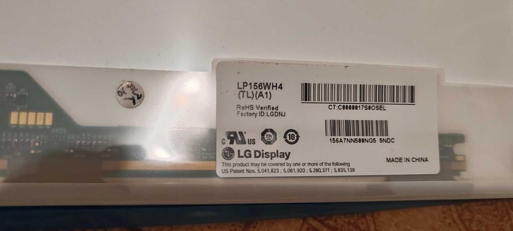 Оригинальная матрица для ноутбука 15.6 Led 40pin LG
