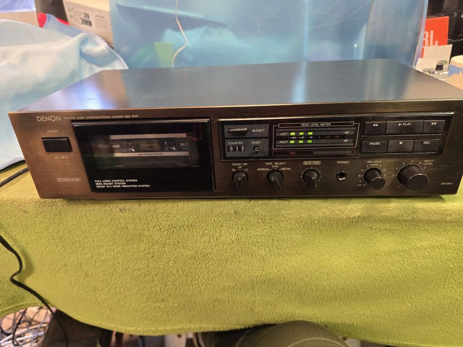 DENON DR-M07 deck magnetofon kasetowy.