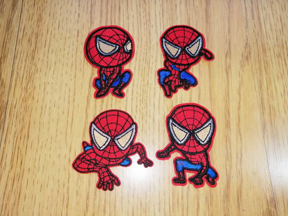 Lote 4 Remendos / Patch Homem-Aranha
