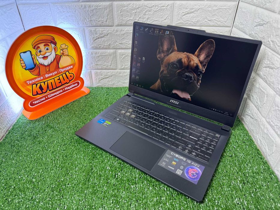 MSI Cyborg｜4050｜i5-12450H｜15.6" FHD｜144Гц｜OЗУ 16 gb｜SSD 512 gb