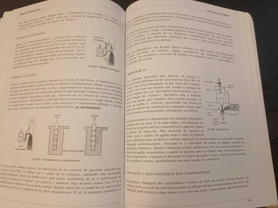 Livro "Motores de Combustão Interna" capa dura