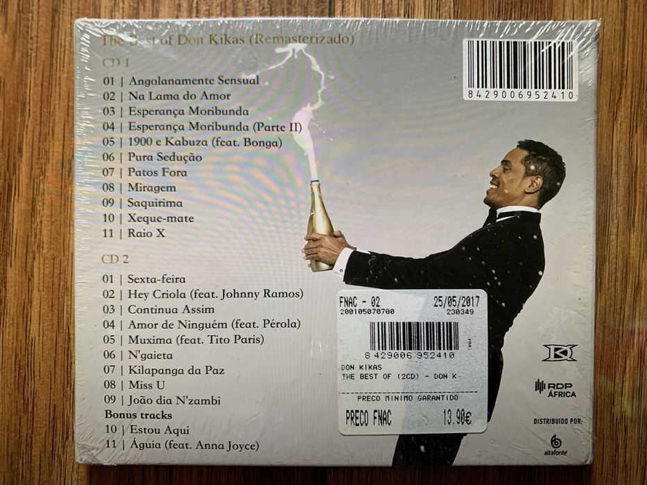 Don Kikas - The Best of - 2 cds - Novo e Selado