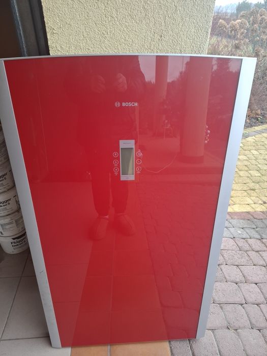 Bosch części lodówka czerwone drzwi