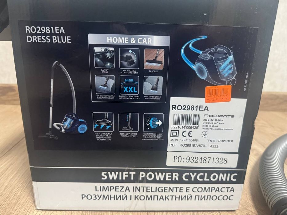 Пилосос Rowenta swift power RO2981EA