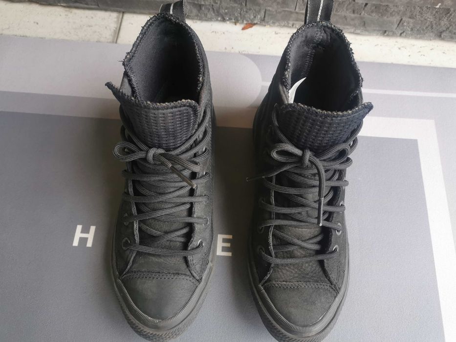 Sneakersy Converse Ctas Wp Boot Hi 162409C Black - stan idealny